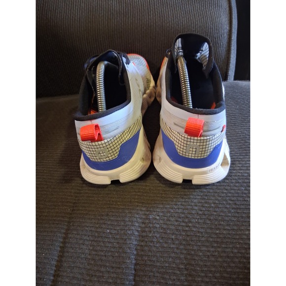 On Cloud X Mens Running Shoes Blue Grey Orange Helion CloudTec US 10.5 main image 8